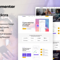 Clickora - Template kit for digital markting services Elementor Template Kit, Elementor Template Kit, Clickora Elementor Template Kit - Free Download