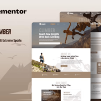 Climber Elementor Template Kit, Elementor Template Kit, Climber Elementor Template Kit - Free Download
