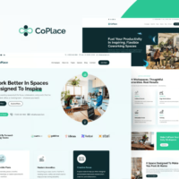 CoSpace Coworking - Modern Workspace Elementor Template Kit, Elementor Template Kit, CoSpace Coworking Elementor Template Kit - Free Download