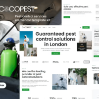 Cocopest Elementor Template Kit, Elementor Template Kit, Cocopest Elementor Template Kit - Free Download