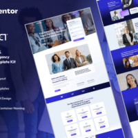 Concret - Corporate HR & Recruitment Agency Elementor Template Kit Cover