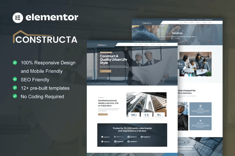 Constructa - Template kit for Constructions & Building Elementor Template Kit 1 Constructa - Template kit for Constructions & Building Elementor Template Kit, Elementor Template Kit, Constructa Elementor Template Kit - Free Download