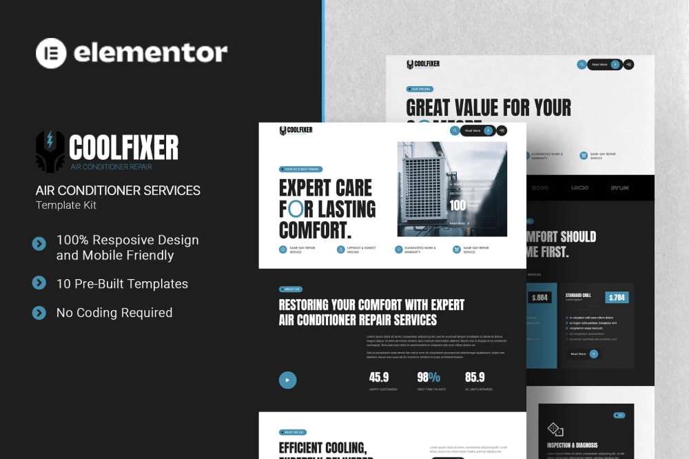 Coolfixer Elementor Template Kit 1 Coolfixer Elementor Template Kit, Elementor Template Kit, Coolfixer Elementor Template Kit - Free Download