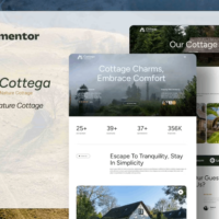 Cottega Elementor Template Kit, Elementor Template Kit, Cottega Elementor Template Kit - Free Download