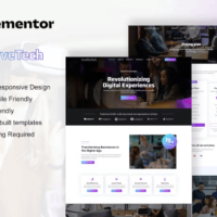 CreativeTech - Template kit for digital agency Elementor Template Kit, Elementor Template Kit, CreativeTech Elementor Template Kit - Free Download
