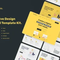 Creativic - Creative Agency Elementor Template Kit, Elementor Template Kit, Creativic Elementor Template Kit - Free Download