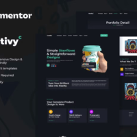 Creativy - Creative Agency & Portfolio Elementor Template Kit, Elementor Template Kit, Creativy Elementor Template Kit - Free Download