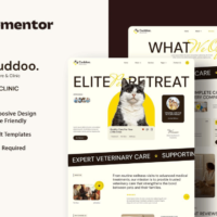 Cuddoo Elementor Template Kit, Elementor Template Kit, Cuddoo Elementor Template Kit - Free Download