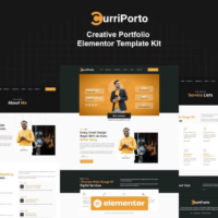 Curriporto - Creative Portfolio Elementor Template Kit, Elementor Template Kit, Curriporto Elementor Template Kit - Free Download