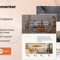Decospace Elementor Template Kit, Elementor Template Kit, Decospace Elementor Template Kit - Free Download