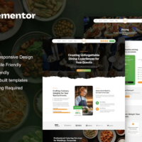 Delecta - Template kit for Catering Services Elementor Template Kit, Elementor Template Kit, Delecta Elementor Template Kit - Free Download