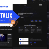 Digitalix - Software Company Elementor Template Kit, Elementor Template Kit, Digitalix Elementor Template Kit - Free Download