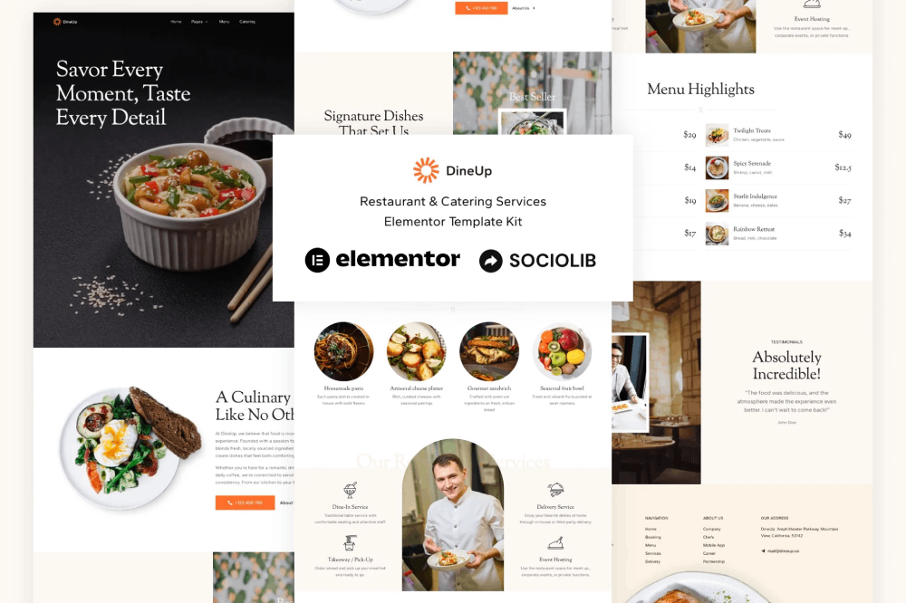 DineUp Elementor Template Kit 1 DineUp Elementor Template Kit, Elementor Template Kit, DineUp Elementor Template Kit - Free Download