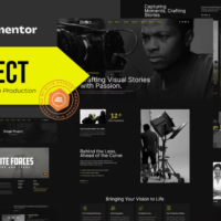 Direct - Film & Video Production Elementor Template Kit, Elementor Template Kit, Direct Elementor Template Kit - Free Download