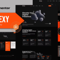 Direxy - Digital Agency Elementor Template Kit, Elementor Template Kit, Direxy Elementor Template Kit - Free Download