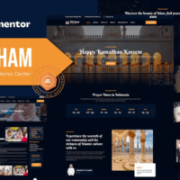 Dirham - Mosque & Islamic Center Elementor Template Kit, Elementor Template Kit, Dirham Elementor Template Kit - Free Download