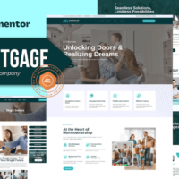 Dortgage - Mortgage Company Elementor Template Kit, Elementor Template Kit, Dortgage Elementor Template Kit - Free Download