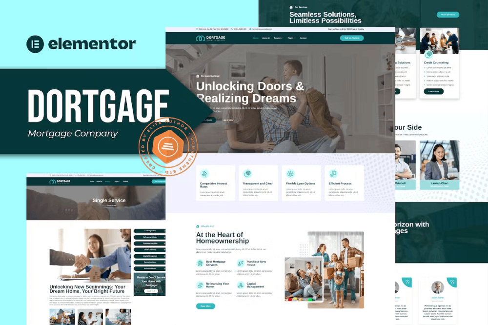 Dortgage - Mortgage Company Elementor Template Kit 1 Dortgage - Mortgage Company Elementor Template Kit, Elementor Template Kit, Dortgage Elementor Template Kit - Free Download