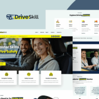 DriveSkill - Driving School Elementor Template Kit, Elementor Template Kit, DriveSkill Elementor Template Kit - Free Download