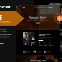 Duke - Equestrian & Horse Riding Elementor Template Kit, Elementor Template Kit, Duke Elementor Template Kit - Free Download