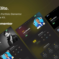 Elito - Creative Portfolio Elementor Template Kit, Elementor Template Kit, Elito Elementor Template Kit - Free Download