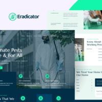 Eradicator - Pest Control Services Elementor Template Kit, Elementor Template Kit, Eradicator Elementor Template Kit - Free Download
