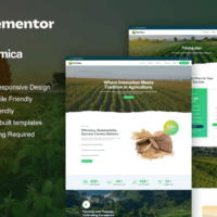 Farmica - Template kit for agriculture Elementor Template Kit, Elementor Template Kit, Farmica Elementor Template Kit - Free Download