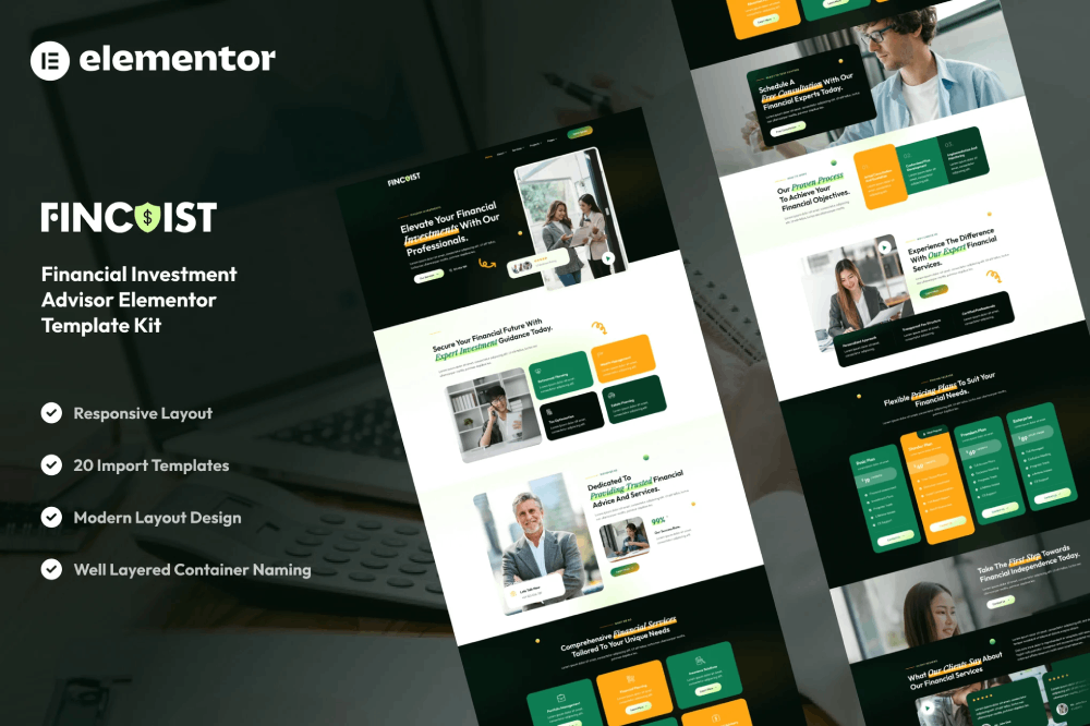 Fincoist - Financial Investment Advisor Elementor Template Kit 1 Fincoist - Financial Investment Advisor Elementor Template Kit, Elementor Template Kit, Fincoist Elementor Template Kit - Free Download