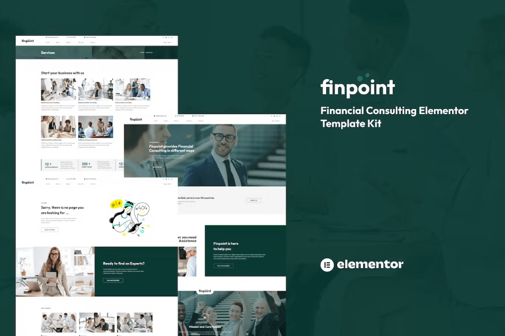 Finpoint - Financial Consulting Elementor Template Kit 1 Finpoint - Financial Consulting Elementor Template Kit, Elementor Template Kit, Finpoint Elementor Template Kit - Free Download