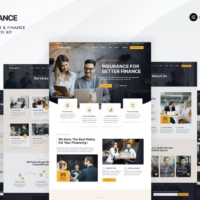 Finsurance - Insurance Agency & Finance Elementor Template Kit, Elementor Template Kit, Finsurance Elementor Template Kit - Free Download
