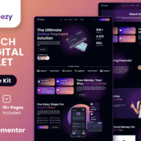 Finteezy Elementor Template Kit, Elementor Template Kit, Finteezy Elementor Template Kit - Free Download