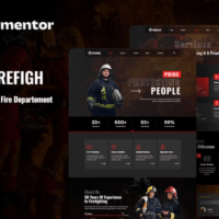 Firefigh Elementor Template Kit, Elementor Template Kit, Firefigh Elementor Template Kit - Free Download
