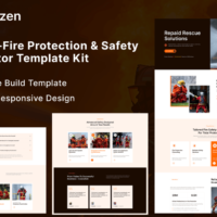 Firezen - Fire Protection & Safety Services Elementor Template Kit, Elementor Template Kit, Firezen Elementor Template Kit - Free Download
