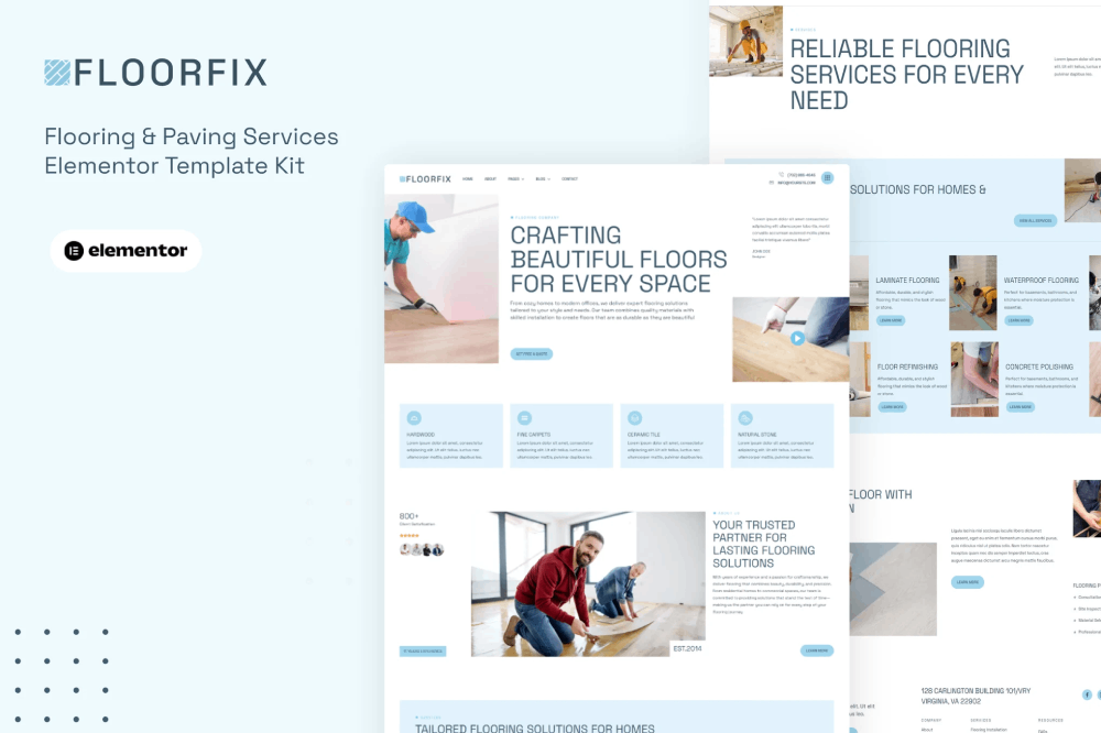 Floorfix Elementor Template Kit 1 Floorfix Elementor Template Kit, Elementor Template Kit, Floorfix Elementor Template Kit - Free Download