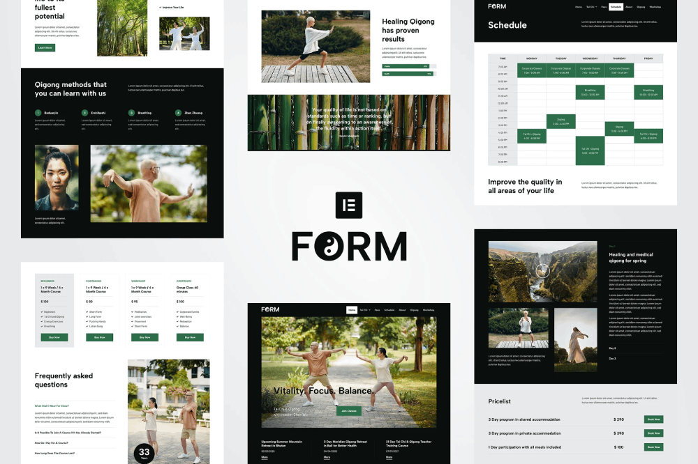 Form - Tai Chi & Qigong Elementor Template Kit 1 Form - Tai Chi & Qigong Elementor Template Kit, Elementor Template Kit, Form Elementor Template Kit - Free Download