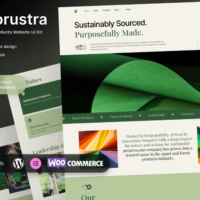Forustra - Paper & Forest Products Elementor Template Kit, Elementor Template Kit, Forustra Elementor Template Kit - Free Download