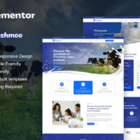 Freshmoo - Template kit for Dairy Farm Elementor Template Kit, Elementor Template Kit, Freshmoo Elementor Template Kit - Free Download