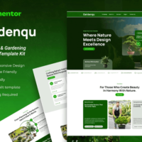 Gardenqu - Landscape & Gardening Elementor Template Kit, Elementor Template Kit, Gardenqu Elementor Template Kit - Free Download