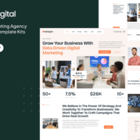 GetDigital Elementor Template Kit Cover