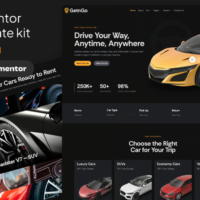 GetnGo - Car Rental Elementor Template Kit, Elementor Template Kit, GetnGo Elementor Template Kit - Free Download