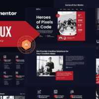 Getux - Modern Digital Agency Elementor Template Kit, Elementor Template Kit, Getux Elementor Template Kit - Free Download