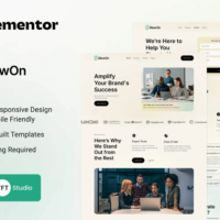 GlowOn Elementor Template Kit, Elementor Template Kit, GlowOn Elementor Template Kit - Free Download