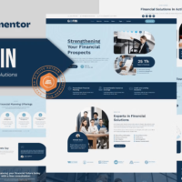 Gofin - Financial Solutions Elementor Template Kit, Elementor Template Kit, Gofin Elementor Template Kit - Free Download