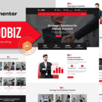 Goodbiz - Business Consulting Elementor Template Kit, Elementor Template Kit, Goodbiz Elementor Template Kit - Free Download