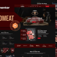 Goodmeat - Meat Shop & Butcher Elementor Template Kit, Elementor Template Kit, Goodmeat Elementor Template Kit - Free Download