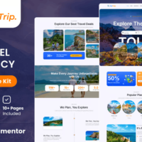 Gotrip Elementor Template Kit Cover