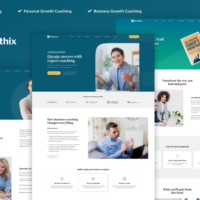 Growthix - Business Coach Elementor Template Kit, Elementor Template Kit, Growthix Elementor Template Kit - Free Download
