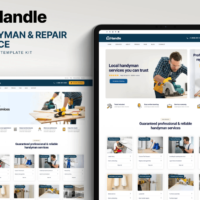 Handle - Handyman & Repair Service Elementor Template Kit, Elementor Template Kit, Handle Elementor Template Kit - Free Download