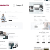 Hanpot - Personal Photographer & Portfolio Showcase Elementor Template Kit, Elementor Template Kit, Hanpot Elementor Template Kit - Free Download