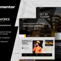 Heaforce Elementor Template Kit, Elementor Template Kit, Heaforce Elementor Template Kit - Free Download